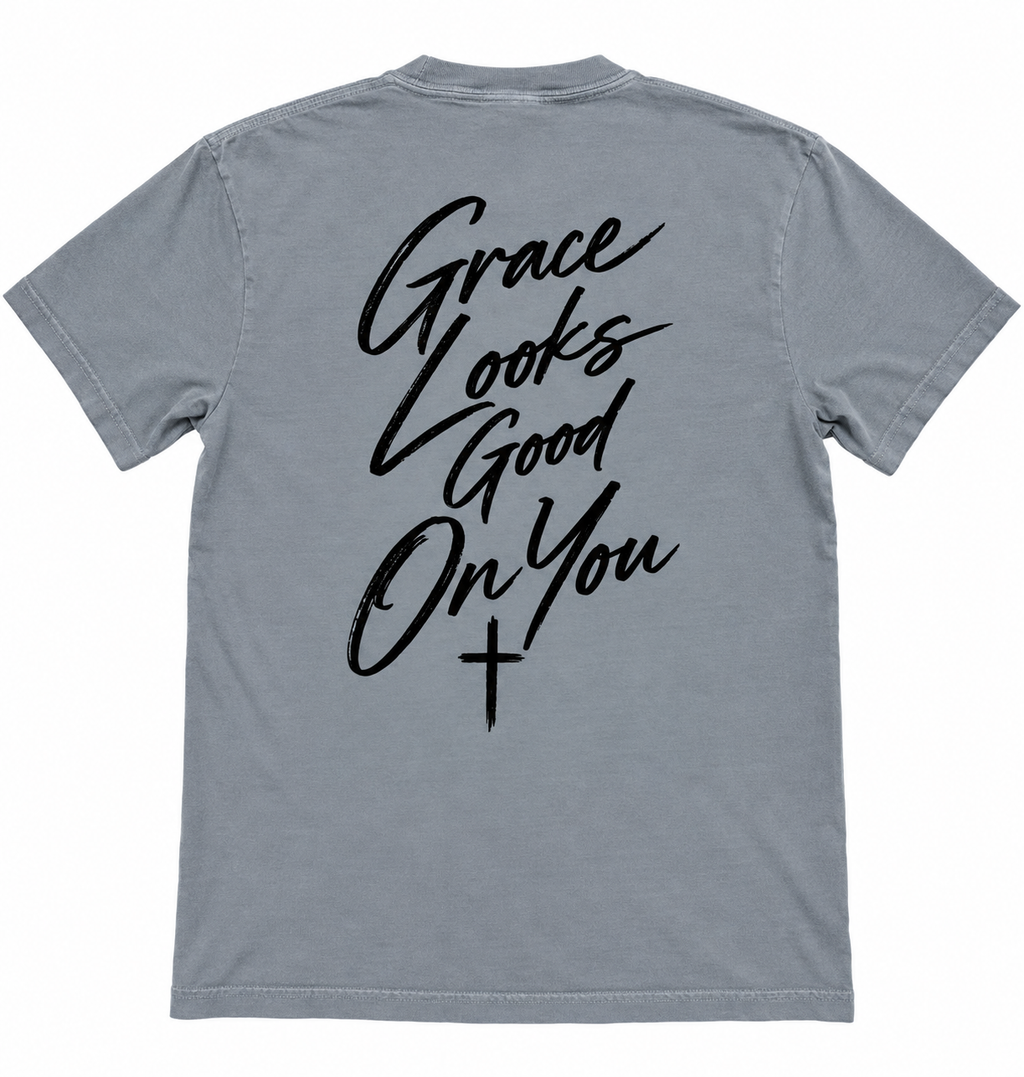 Gray Grace Looks Good on You Tee