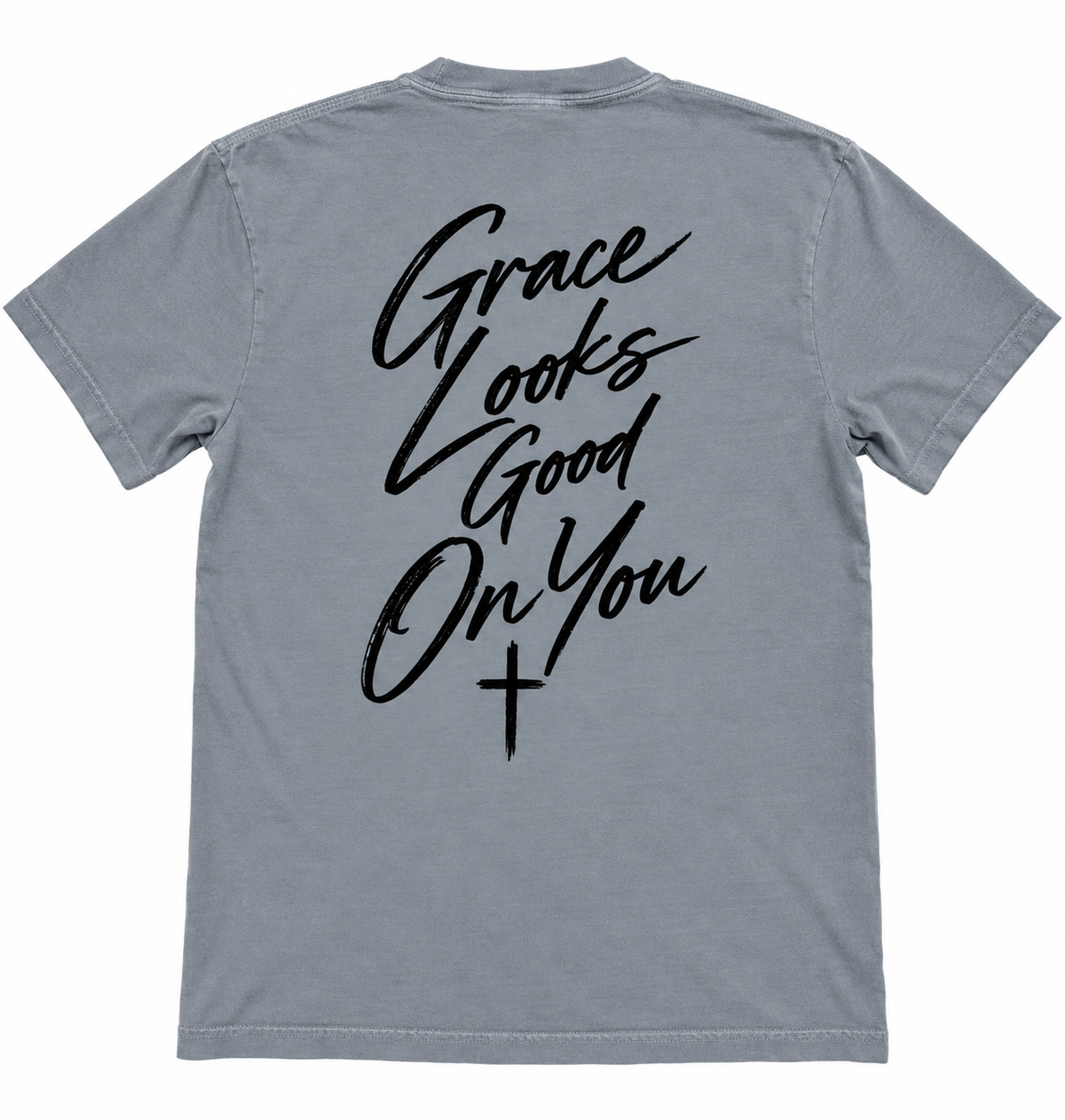 Gray Grace Looks Good on You Tee